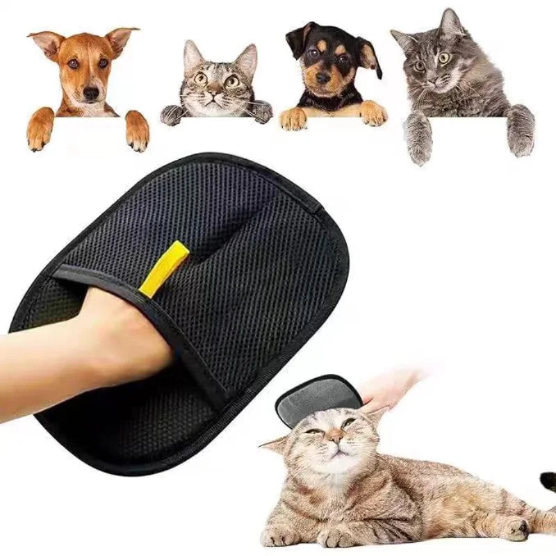 Pet Hair Remover Glove – Double-Sided Grooming Mitt