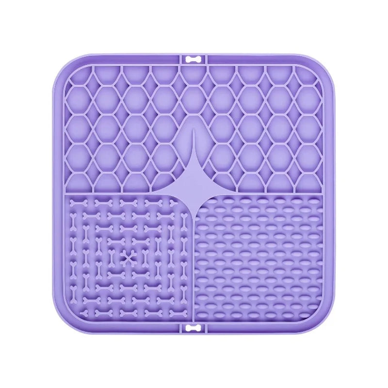 Lick Mat – Suction-Cup Slow Feeder for Dogs and Cats