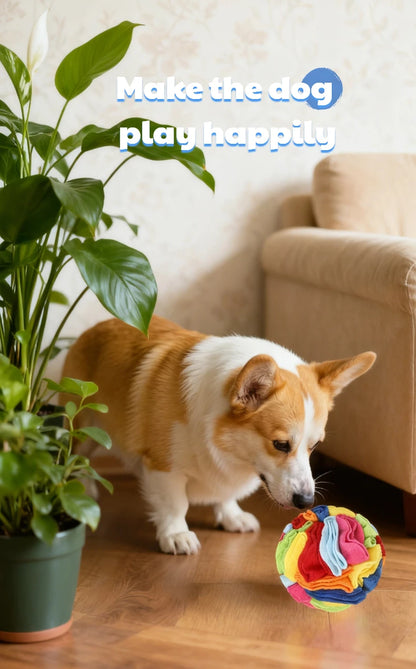 Interactive Dog Snuffle Ball For Nose Work Training