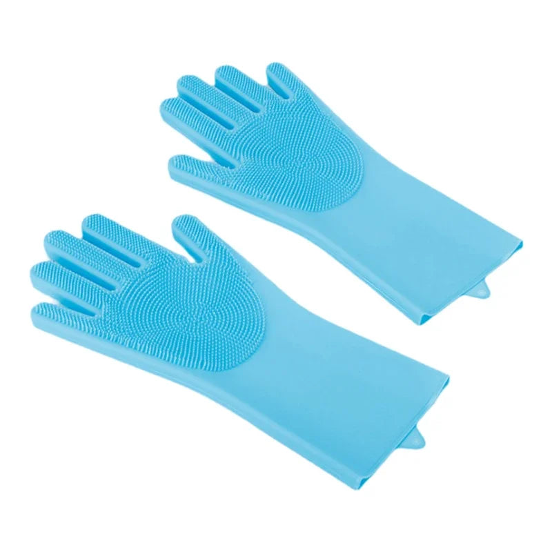 Silicone Pet Grooming Bath Glove For Dogs & Cats
