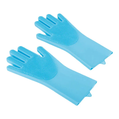 Silicone Pet Grooming Bath Glove For Dogs & Cats