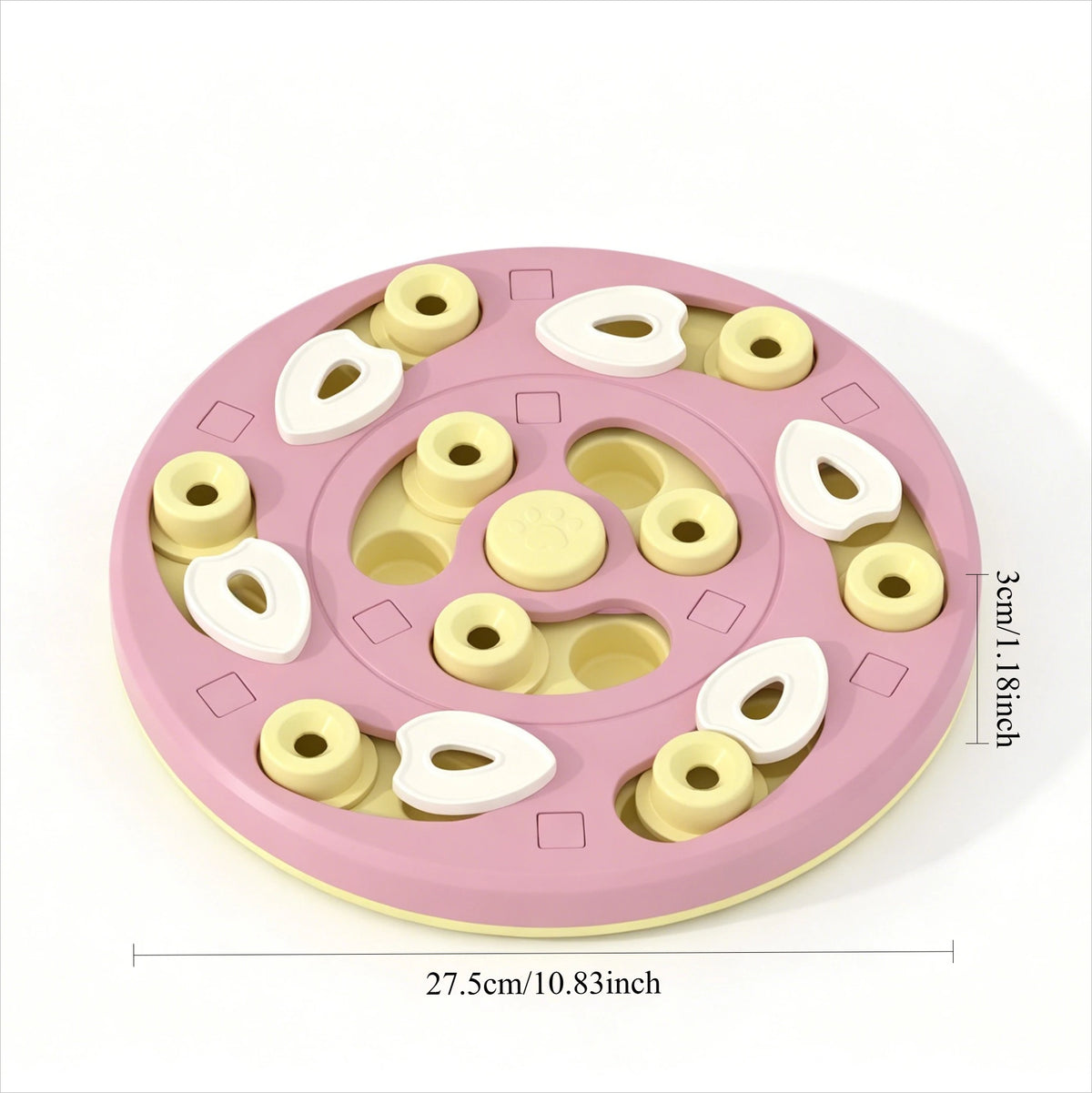 Interactive Puzzle Slow Feeder Toy For Dogs & Cats