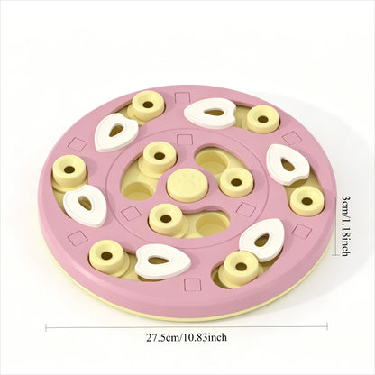 Interactive Puzzle Slow Feeder Toy For Dogs & Cats