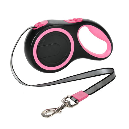 Retractable Nylon Dog Leash For Large Dogs