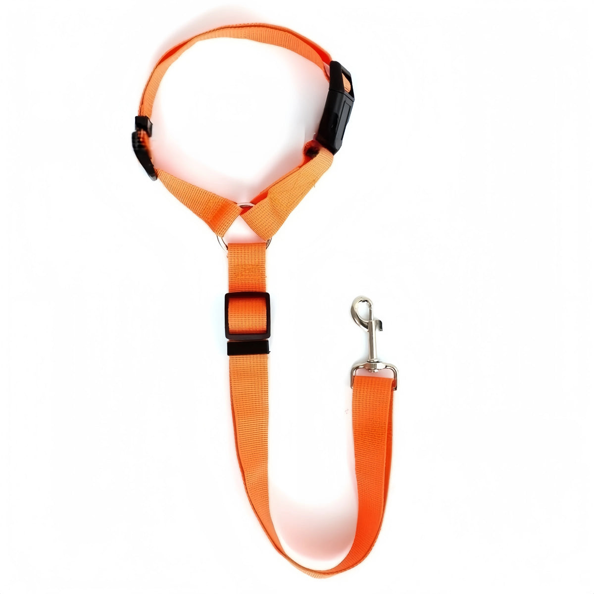 Adjustable Nylon Dog Car Seat Belt & Leash