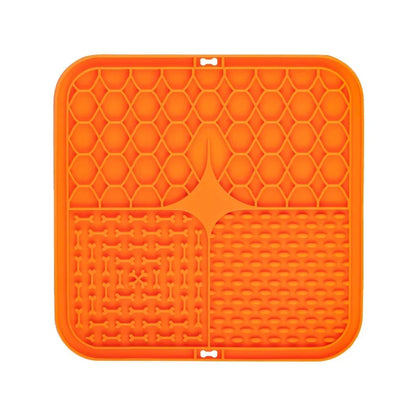 Lick Mat – Suction-Cup Slow Feeder for Dogs and Cats