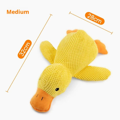 Plush Squeaky Duck Toy For Dogs & Cats