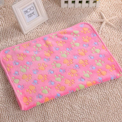 Soft Fleece Pet Blanket For Cats & Dogs