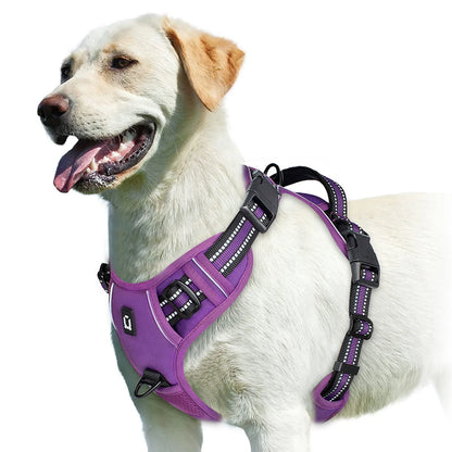 No Pull Adjustable Padded Dog Harness Vest