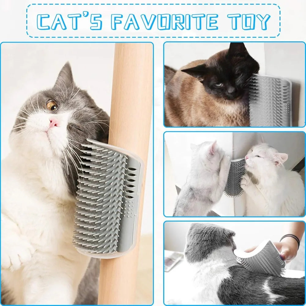 Cat Corner Self Grooming Brush With Catnip