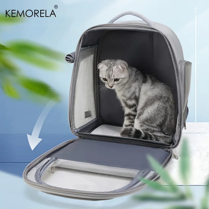 Portable Breathable Pet Carrier Backpack For Dogs & Cats