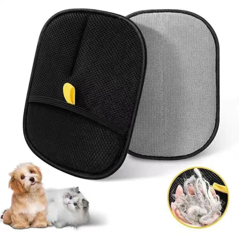 Pet Hair Remover Glove – Double-Sided Grooming Mitt