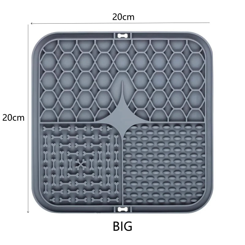 Slow Feeder Licking Mat For Dogs & Cats