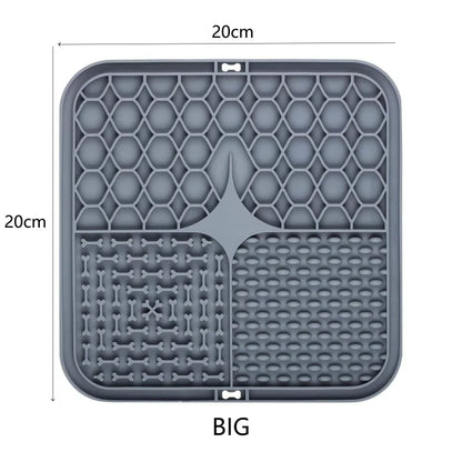 Slow Feeder Licking Mat For Dogs & Cats