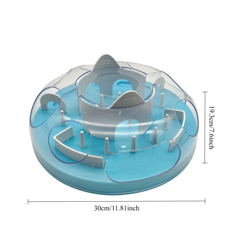 Interactive Puzzle Slow Feeder Toy For Dogs & Cats