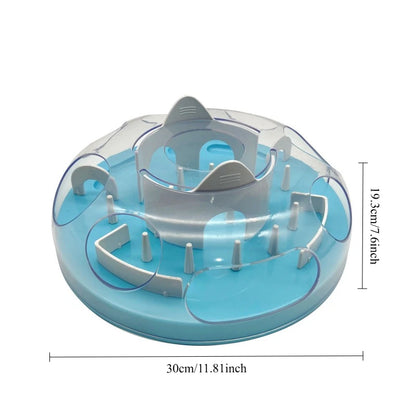 Interactive Puzzle Slow Feeder Toy For Dogs & Cats