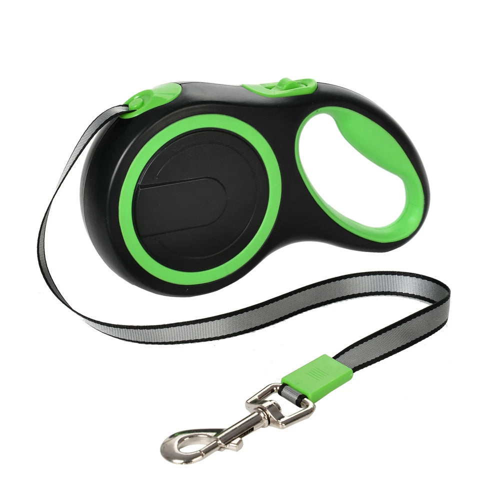 Retractable Nylon Dog Leash For Large Dogs