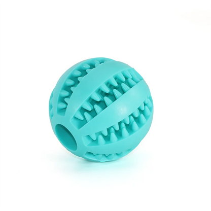Treat-Dispensing Rubber Ball – Chew and Training Dog Toy