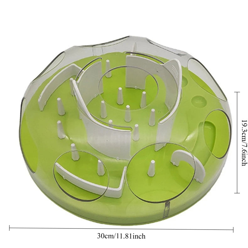 Interactive Puzzle Slow Feeder Toy For Dogs & Cats
