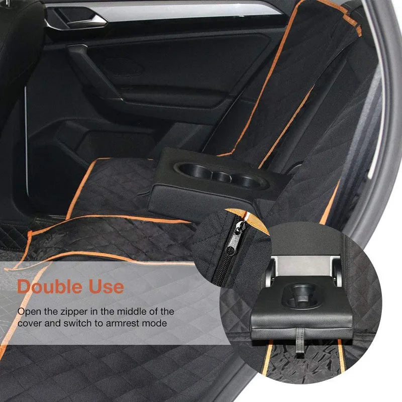 Waterproof Dog Car Seat Cover For Back Seat Protection