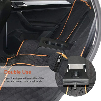 Waterproof Dog Car Seat Cover For Back Seat Protection