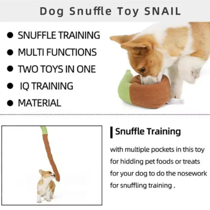 Snail Snuffle Puzzle Toy For Dogs & Cats