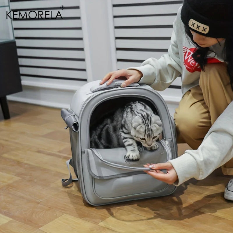 Portable Breathable Pet Carrier Backpack For Dogs & Cats