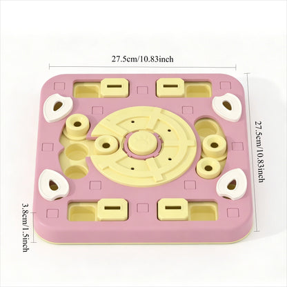 Interactive Puzzle Slow Feeder Toy For Dogs & Cats