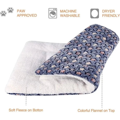 Warm Plush Pet Sleeping Mat For Cats & Dogs
