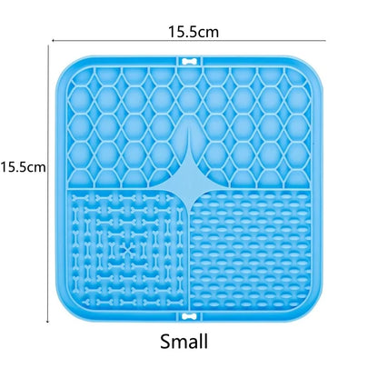 Slow Feeder Licking Mat For Dogs & Cats