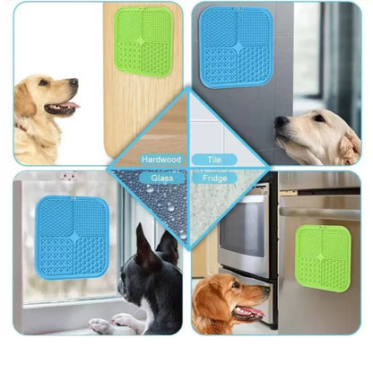 Slow Feeder Licking Mat For Dogs & Cats