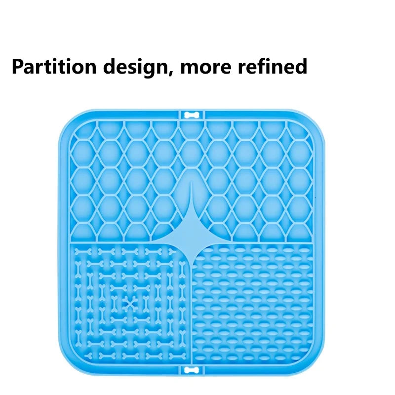 Slow Feeder Licking Mat For Dogs & Cats