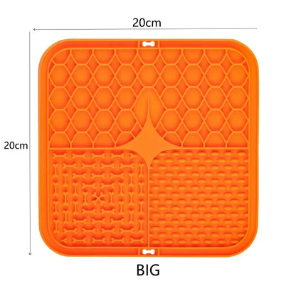 Slow Feeder Licking Mat For Dogs & Cats