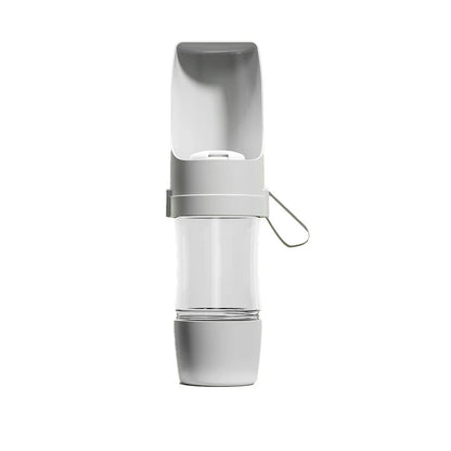 2-in-1 Travel Bottle – Dog Water Bottle with Food Container