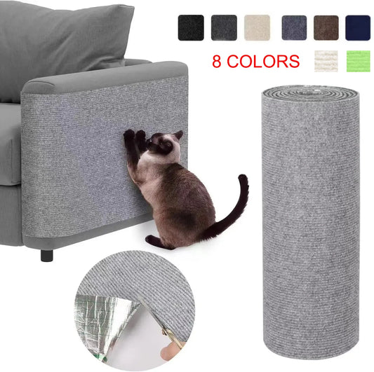 Self-Adhesive Cat Scratching Mat Furniture Protector