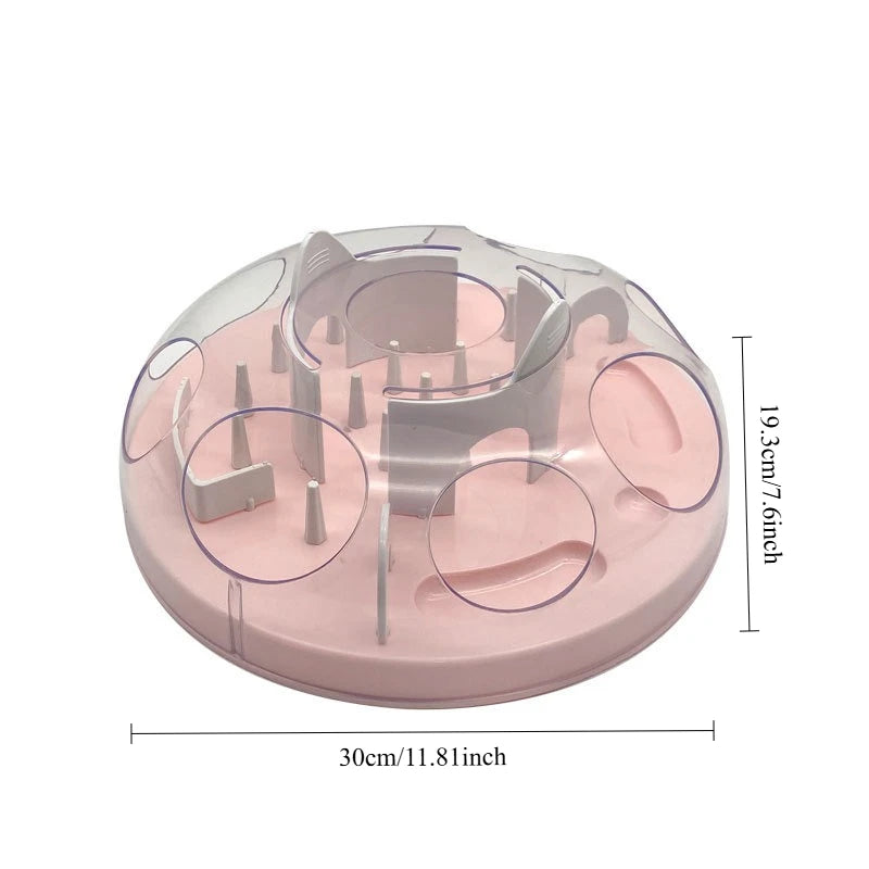 Interactive Puzzle Slow Feeder Toy For Dogs & Cats
