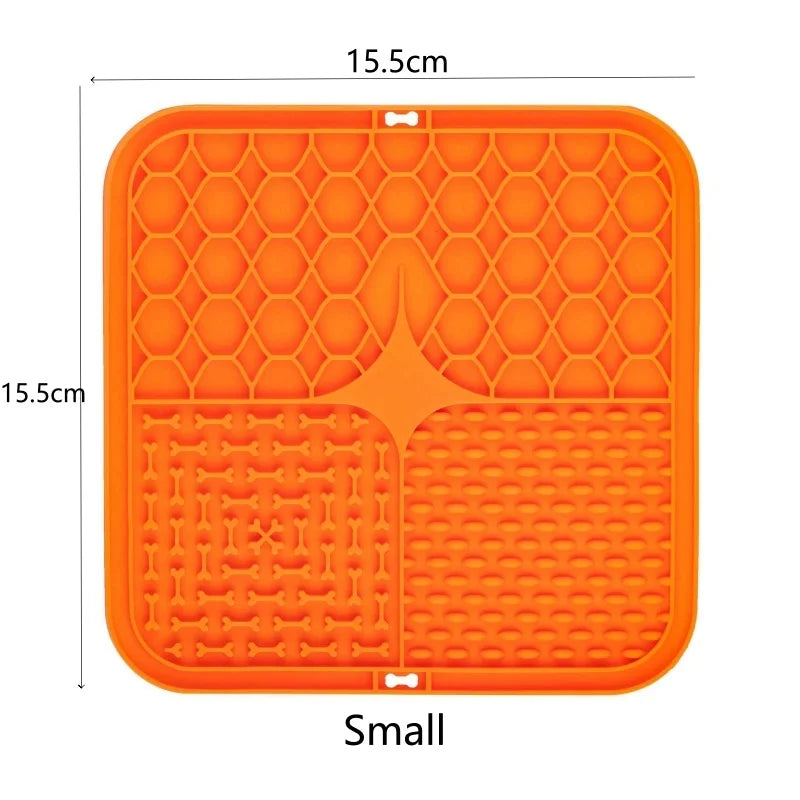 Slow Feeder Licking Mat For Dogs & Cats