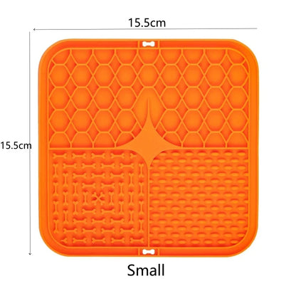 Slow Feeder Licking Mat For Dogs & Cats