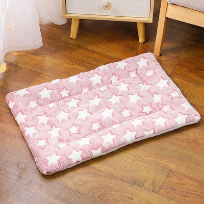 Warm Plush Pet Sleeping Mat For Cats & Dogs