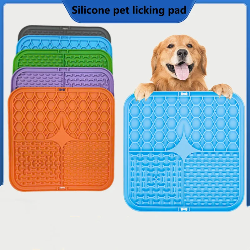 Slow Feeder Licking Mat For Dogs & Cats