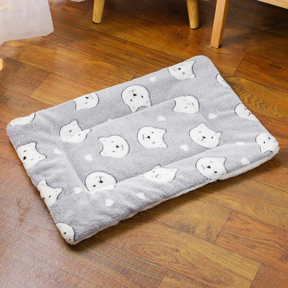 Warm Plush Pet Sleeping Mat For Cats & Dogs