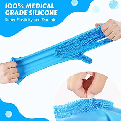Silicone Pet Grooming Bath Glove For Dogs & Cats
