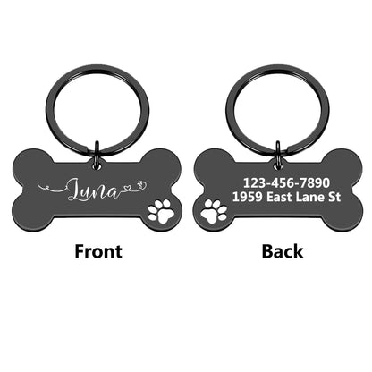 Personalized Custom Dog Name Tag Collar Accessory